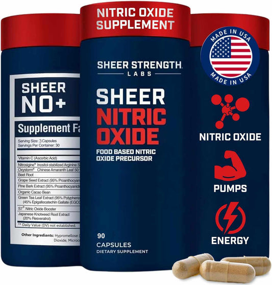 Sheer Strength Labs Health & Wellness 1pc NITRIC OXIDE PLUS